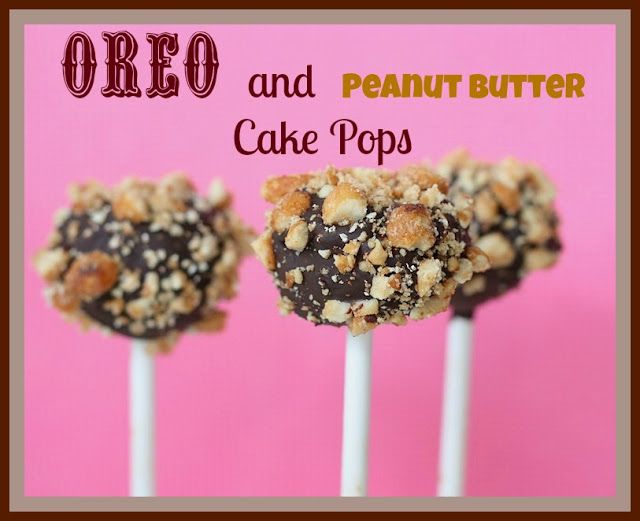 Oreo y peanut butter cake pops Cake-pops-galleta-oreo
