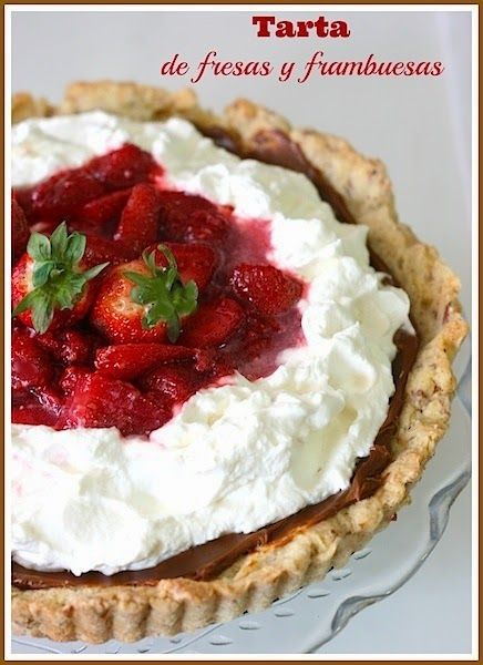 Tarta-de-fresas-y-frambuesas