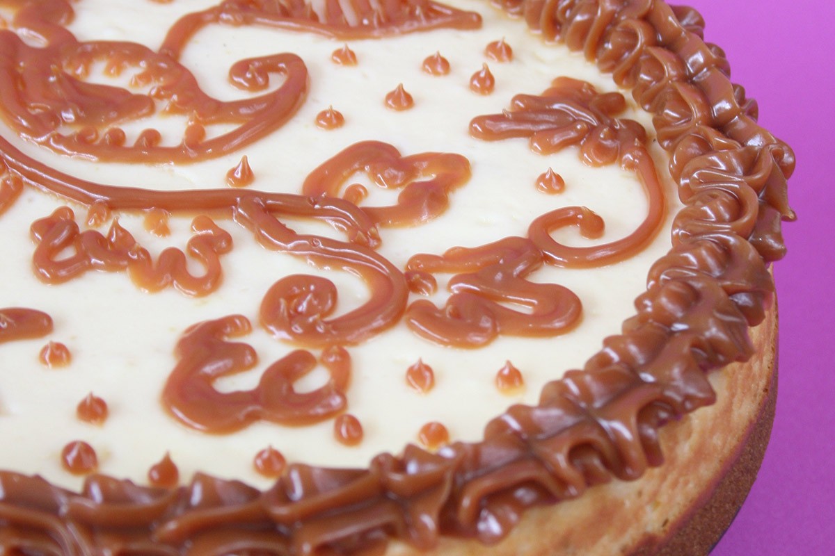 Cheesecake con Dulce de Leche - Las Delicias de Vivir