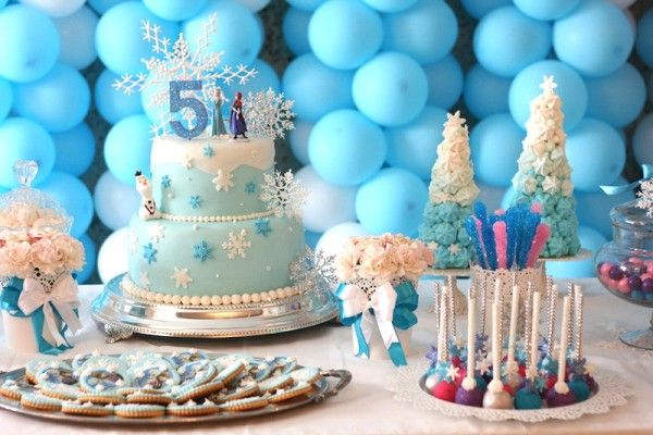 Cupcakes de Olaf y Cumpleaños de Frozen - Las Delicias de Vivir
