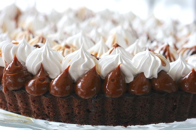 tarta de brownie