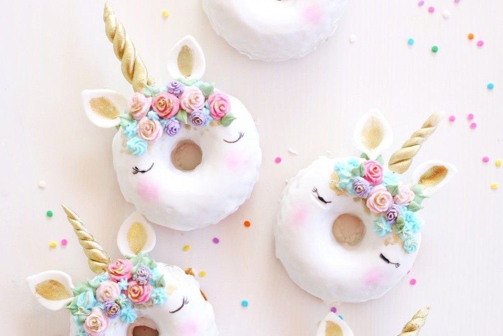 donuts de unicornio