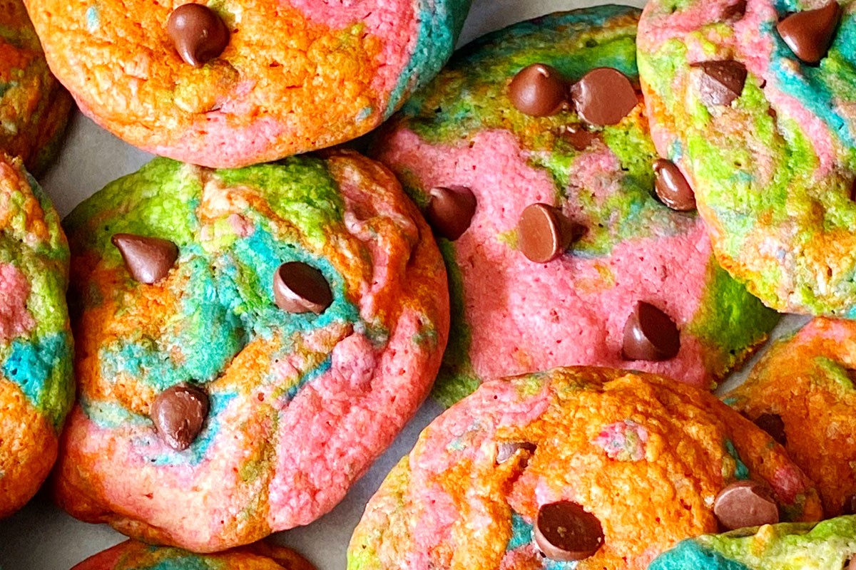 Galletas de Chocolate Chips Divertidas - Las Delicias de Vivir